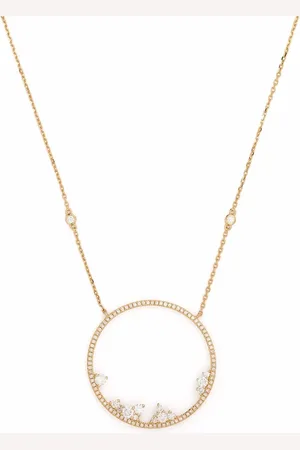 DJULA Collier Fairytale Circle Point en 18ct serti de diamants
