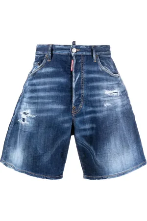Dsquared2 Short en jean à coupe ample