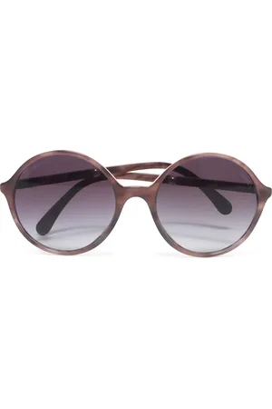 CHANEL Lunettes de soleil 2000 à monture ovale