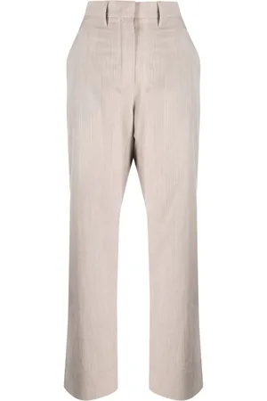 Fendi Pantalon ample à design chiné