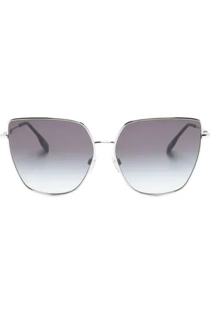 Burberry Lunettes de soleil à monture papillon oversize