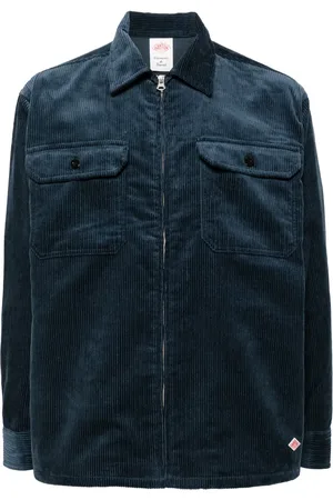 DANTON Veste côtelée à fermeture zippée