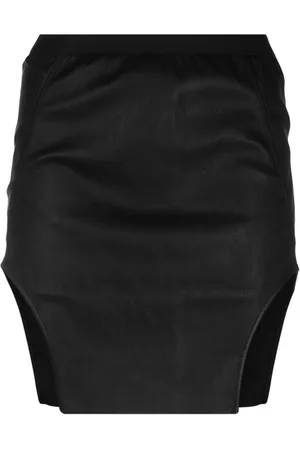 Rick Owens Minijupe Diana en cuir