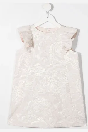 BONPOINT Robe sans manches à fleurs en jacquard