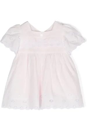 PATACHOU Robe en coton à broderie anglaise