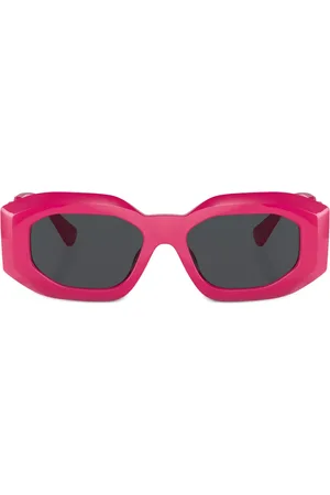 VERSACE Lunettes de soleil à monture géométrique