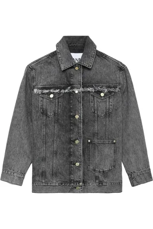 Ganni Veste à effet délavé
