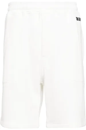 Ermenegildo Zegna Short de sport en jersey à logo brodé
