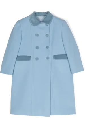 SIOLA Manteau à bordure en velours