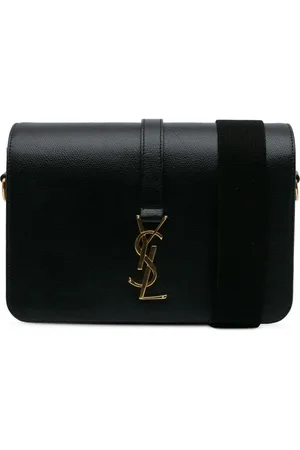 Saint Laurent Sac à bandoulière Université Bag Monogram médium en cuir (2016)