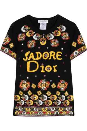 Dior T-shirt brodé J