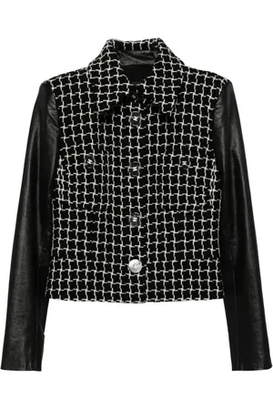 CHANEL Veste à manches en cuir (années 2010-2020)