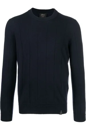 BRIONI Pull en cachemire à motif géométrique