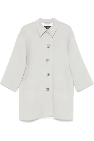 VERSACE Manteau à fini brossé (années 2000)