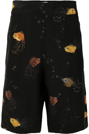 Lanvin Short à imprimé animalier