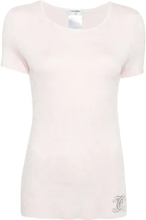 CHANEL T-shirt à logo CC (années 2009)