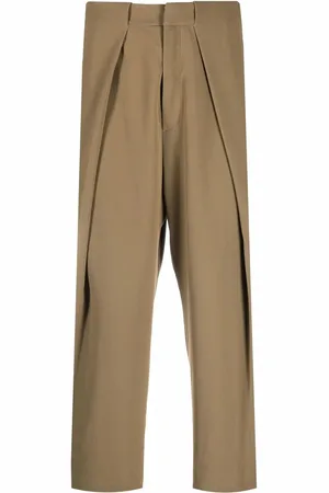 Balmain Pantalon court à plis marqués