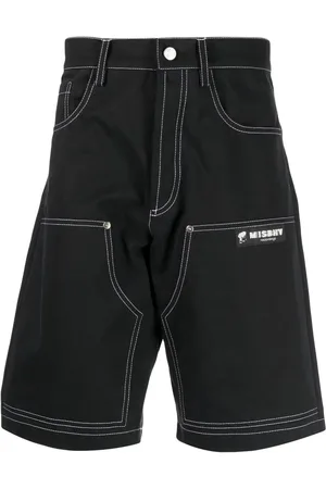 MISBHV Short droit à coutures contrastantes