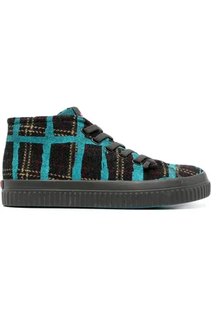 Camper Baskets montantes Peu à carreaux