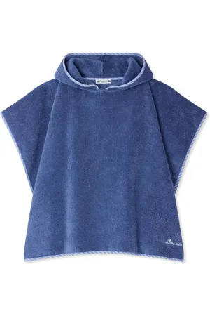 BONPOINT Poncho à logo brodé