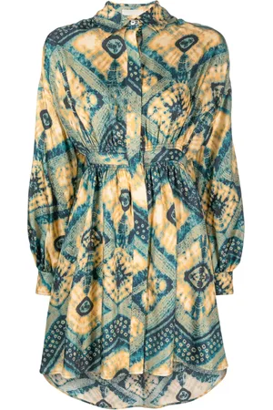 ULLA JOHNSON Robe-chemise Jude imprimée