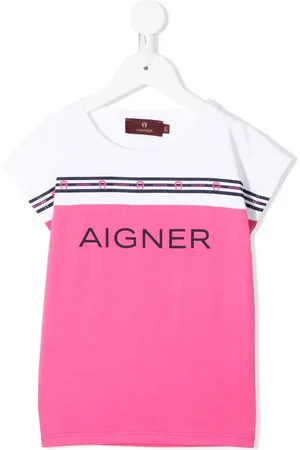 Aigner T-shirt colour block à bande logo
