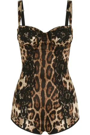 Dolce & Gabbana Body à imprimé léopard