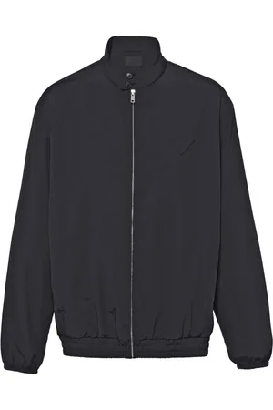 Prada Veste bomber à patch logo