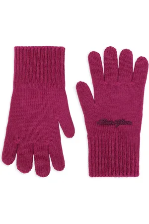 Dolce & Gabbana Gants en laine à logo brodé