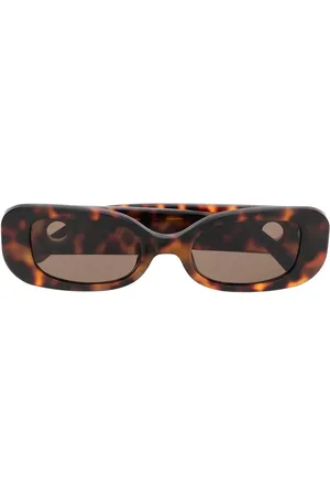 Linda Farrow Lunettes de soleil Lola à monture effet écaille de tortue