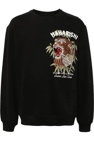Maharishi Sweat en coton à logo imprimé