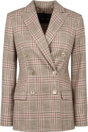 Kiton Blazer à motif Prince de Galles