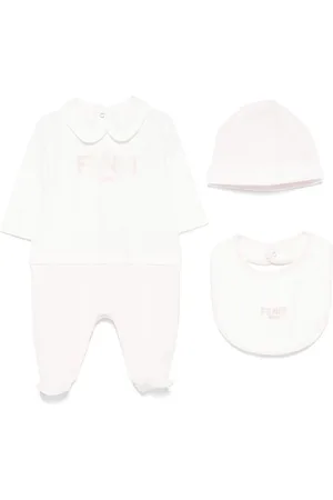 Fendi Pyjama à logo brodé