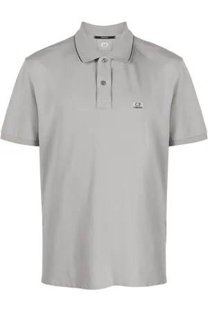 C.P. Company Polo en piqué à patch logo
