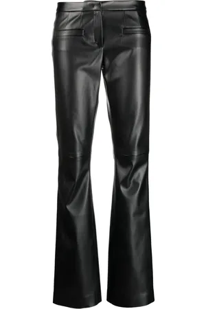 Dorothee Schumacher Pantalon en cuir artificiel à taille mi-haute