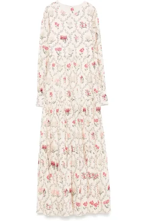 Agua by Agua Bendita Robe Nuez Orquidea à coupe longue