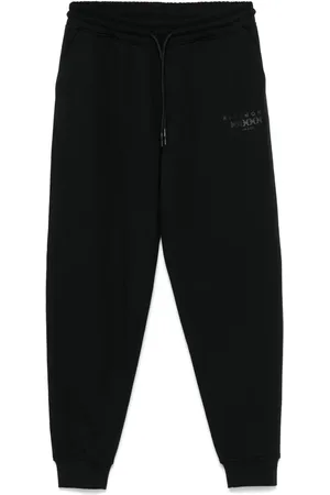 John Richmond Pantalon de jogging à logo strassé