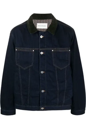 Drôle de Monsieur Veste en jean à patch logo