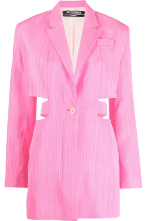 Jacquemus Robe courte Bari à revers crantés
