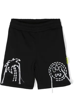 BARROW Short en coton à broderies