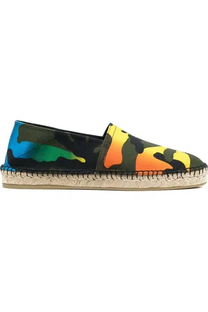 VALENTINO GARAVANI Espadrilles à imprimé camouflage