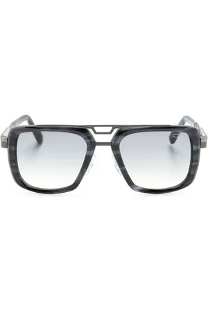 Cazal Lunettes de soleil teintées à monture carrée
