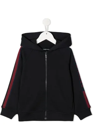 Emporio Armani Hoodie à manches raglan