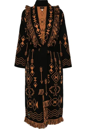 Alanui Cardigan Mystic Gate à franges