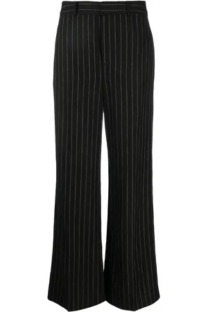 Ralph Lauren Pantalon ample Kaitlen à fines rayures