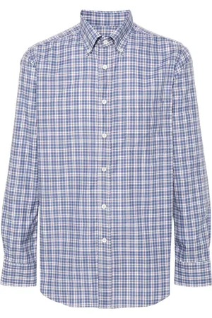CANALI Chemise à carreaux