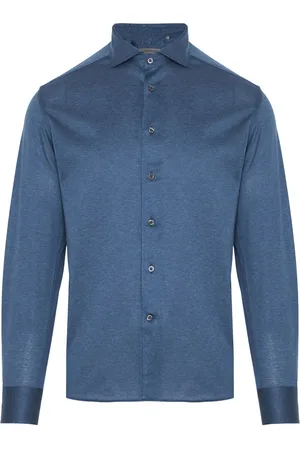 corneliani Chemise à boutonnière sur le devant