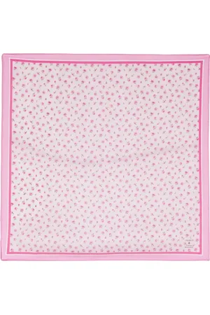 Simonetta Foulard en soie à fleurs