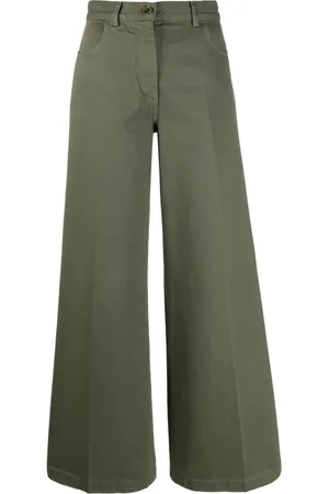 Aspesi Pantalon ample à taille haute