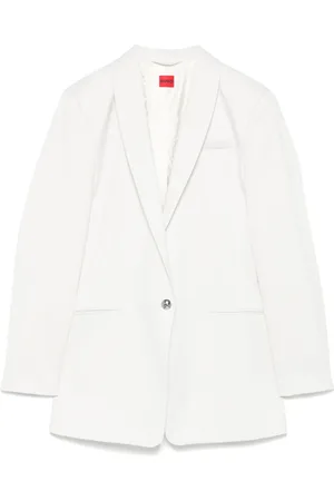 HUGO BOSS Blazer à détails métallisés